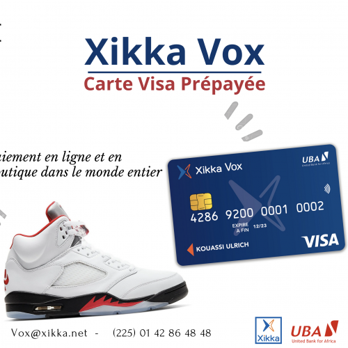 Paiement avec Xikka Vox